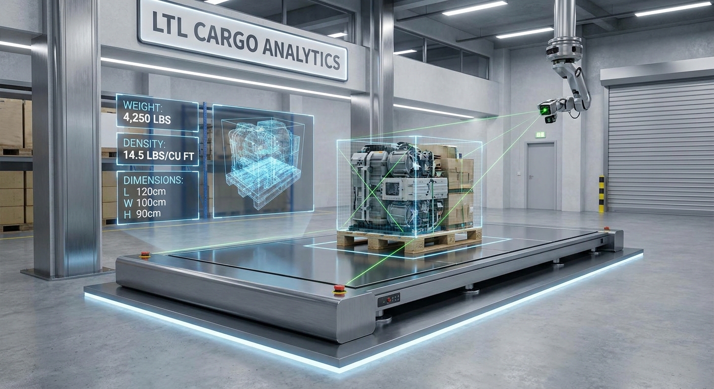 Dimensional Weight vs. Actual Weight Explained for LTL Freight in 2026